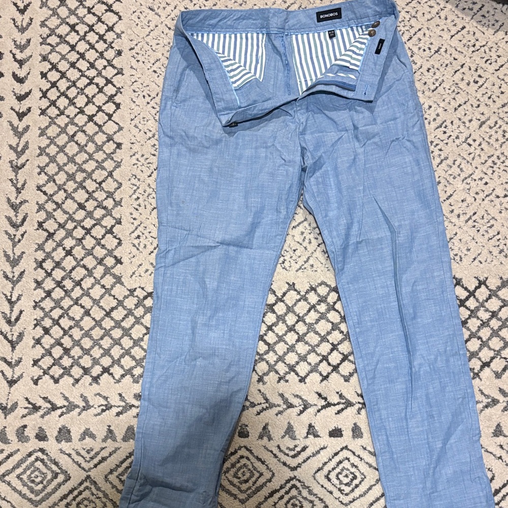 Bonobos Sky Blue Men's Pants
